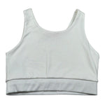 Imperial Top Giromanica Tinta Unita con Logo per Bambina M23070G75 BIANCO IMPERIAL 