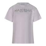 Marc Ellis T-Shirt tinta unita con Stampa Bianco per Bambina JMJTS01208X BIANCO MARC ELLIS 