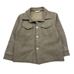 M+E' camicia manica lunga tinta unita Grigio per Bambino UEM0169 GRIGIO M+E' 