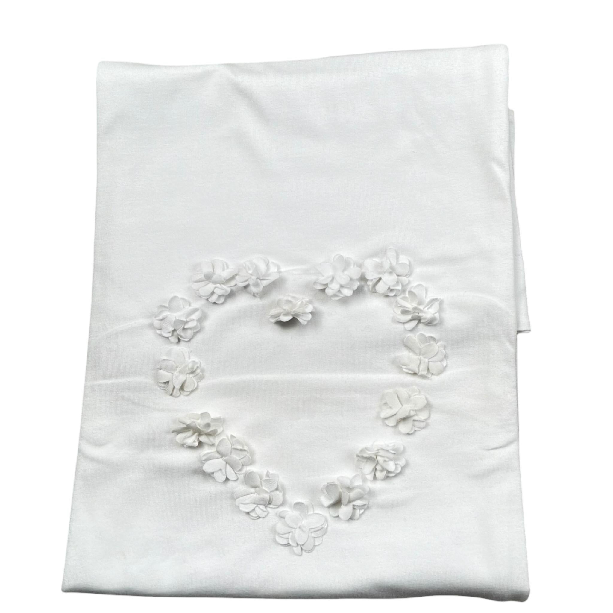 Il Gufo Coperta Tinta Unita con Stampa per Neonata P17OG04CM0032 BIANCO IL GUFO 