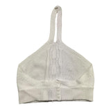 Ermanno Scervino White Plain Knit Top For Girls