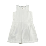 Patrizia Pepe Tutina Intera tinta unita Bianco per Bambina 7T0018X BIANCO PATRIZIA PEPE 