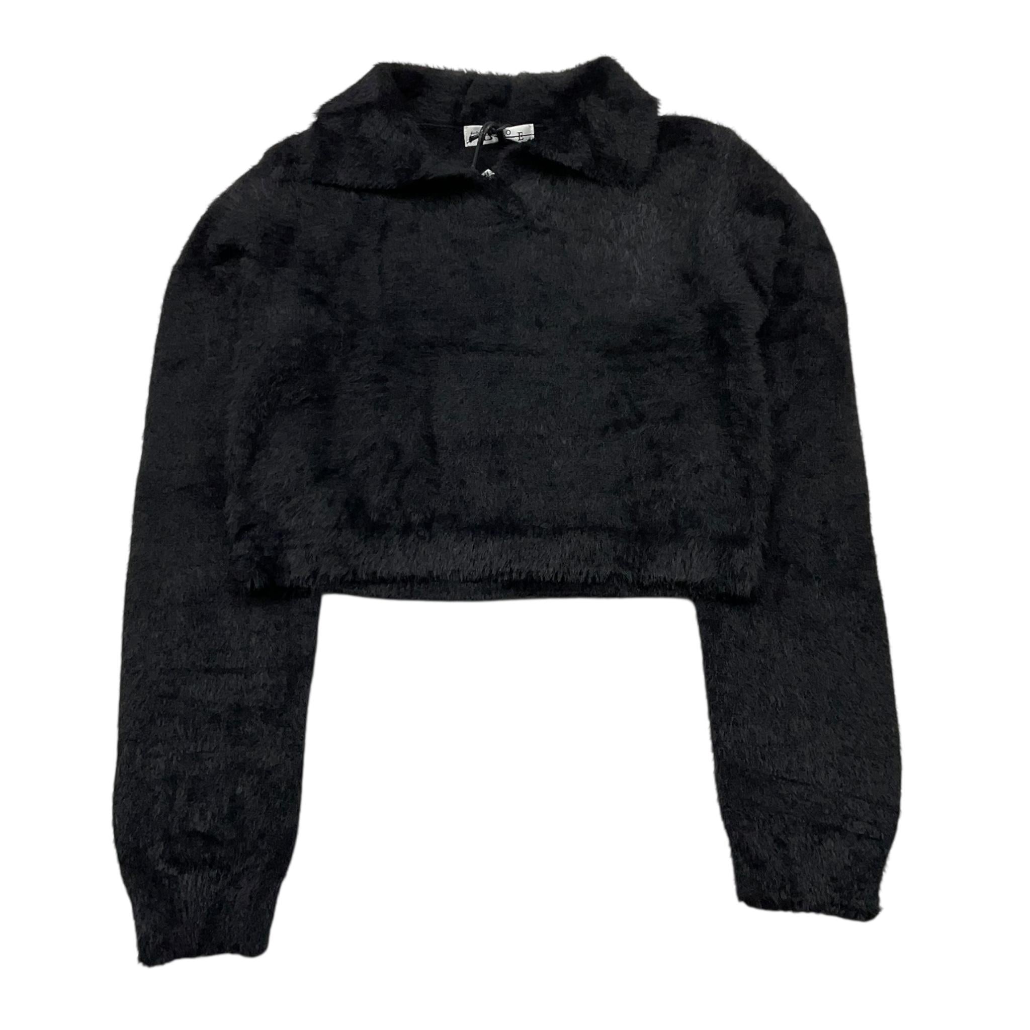 TO be too maglia tinta unita con colletto Nero per Bambina TBT2460 NERO TO be too 