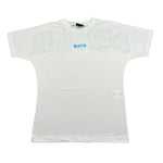Disclaimer T-Shirt Girocollo Tinta Unita con Stampa per Bambino 25EDK58407 BIANCO DISCLAIMER 