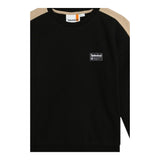 Timberland Felpa Girocollo Tinta Unita con Stampa per Bambino T60076 NERO TIMBERLAND 
