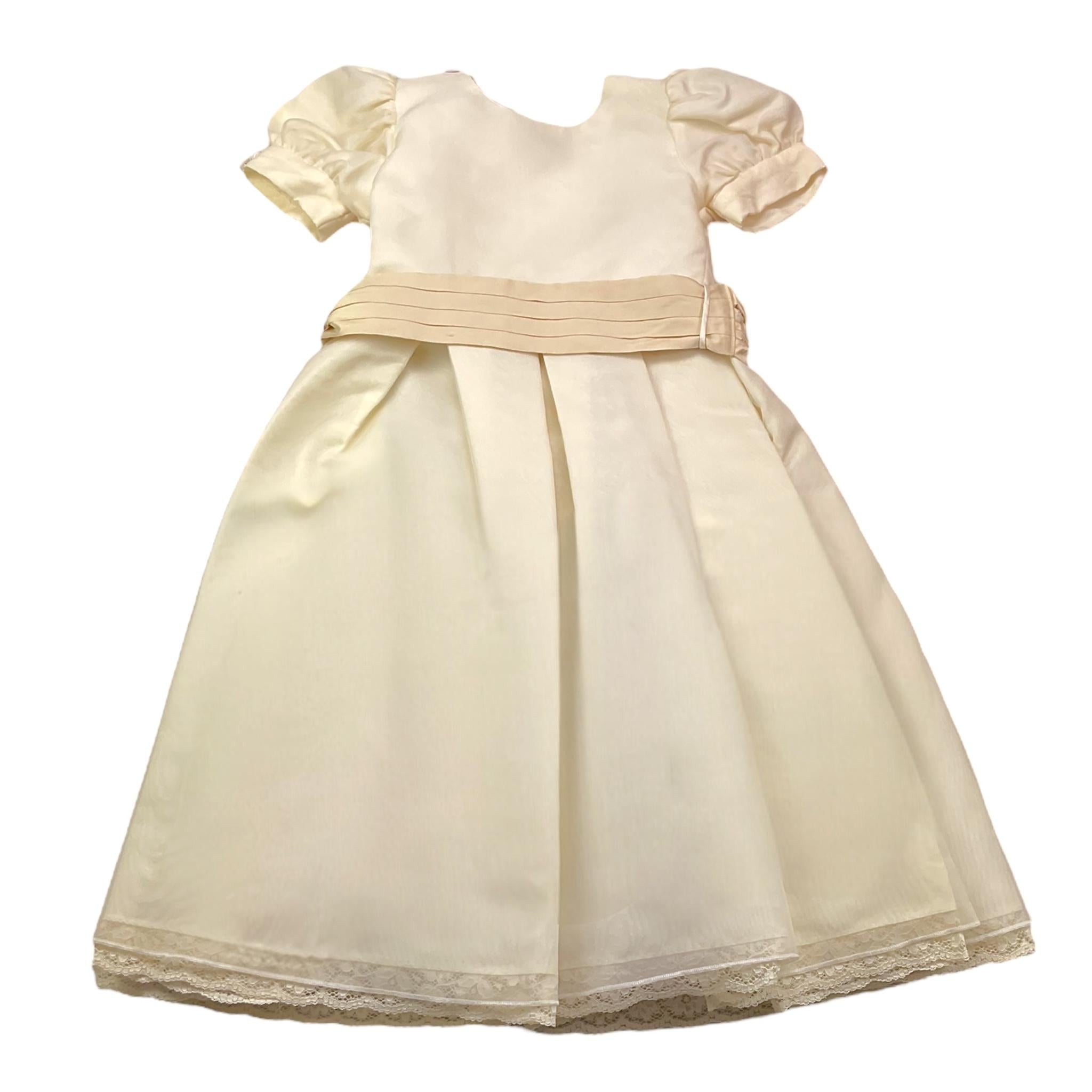 Nicki Macfarlane Abito Tina Unita Mezza Manica Modello Cerimonia per Bambina TGTG PANNA NICKI MACFARLANE 