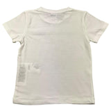 M+E' Solid Color T-Shirt with Buttons White for Newborns