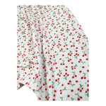 Petit Indi Tuta Tinta Unita con Fantasia Ciliegie per Neonata SS25B1210 BIANCO PETIT INDI 