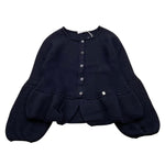 LE COCONNE cardigan tinta unita Blu per Bambina LCN1249 BLU LE COCONNE 