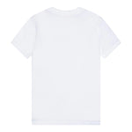 Diesel T-Shirt Girocollo Tinta Unita con Stampa per Bambino J02237X BIANCO DIESEL 