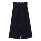 Aspesi Jeans Tinta Unita Modello A Palazzo per Bambina S25082PLJ0050 BLU ASPESI 