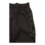 ICEBERG pantalone tinta unita con elastico in vita e profili paillettati Nero per Bambina PTICE5355J NERO ICEBERG 