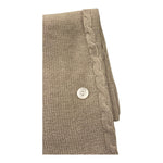 LE BEBE' coperta tinta unita con ricami Beige per Neonato LBB5057 BEIGE LE BEBE' 