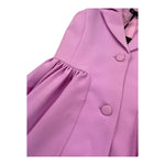 Petit Posh Abito Modello Giacca Tinta Unita Giromanica per Bambina GFBS25052VE LILLA PETIT POSH 