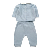 Le Coconne Completo 2 Pezzi Maglia-Pantalone  per Neonato LCN2594 AZZURRO LE COCONNE 