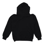DISCLAIMER felpa tinta unita con cappuccio e stampa Nero per Bambino 24IDK58234X NERO DISCLAIMER 