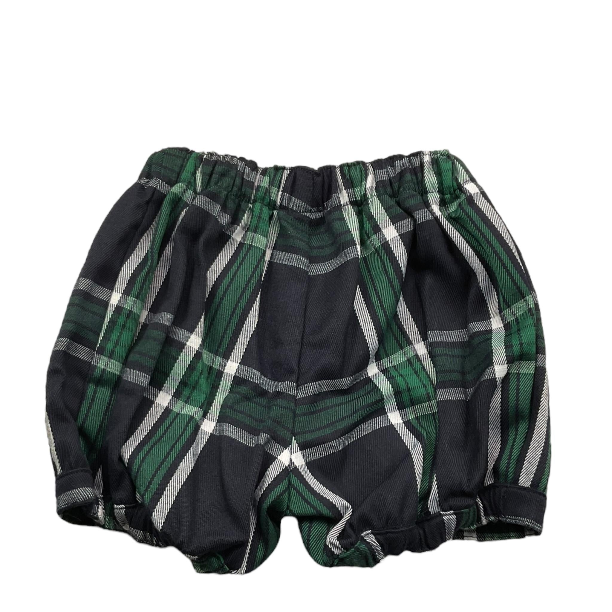 MALVI & CO coulotte tinta unita fantasia a righe Blu per Neonata FCCI123CURR BLU MALVI & CO 