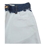 Vicolo Jeans Tinta Unita con Girovita Regolabile per Bambina 3145P00346 BIANCO VICOLO 