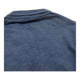 Antony Morato Polo Tinta Unita Collo Coreano per Bambino MKKL00249 BLU ANTONY MORATO 