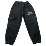 ICEBERG pantalone tinta unita con tasconi ed elastico in vita Nero per Bambino PTICE5301JXX NERO ICEBERG 