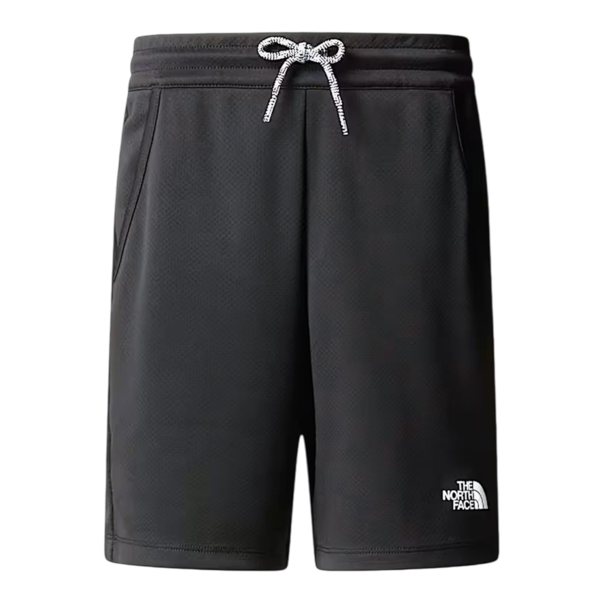 The North Face Bermuda tinta unita con Elastico In Vita Nero per Bambino NF0A86U4JK3X NERO THE NORTH FACE 
