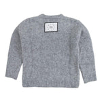 DOU DOU maglia girocollo tinta unita Grigio per Bambina DV9P50 GRIGIO DOU DOU 