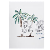 Saint Barth Costume Intero Tinta Unita con Brillantini per Neonata CARA00101N BIANCO SAINT BARTH 