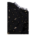 LIU JO abito manica lunga tinta unita in tulle Nero per Bambina KF4102 NERO LIU JO 