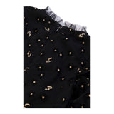 LIU JO abito manica lunga tinta unita in tulle Nero per Bambina KF4102 NERO LIU JO 
