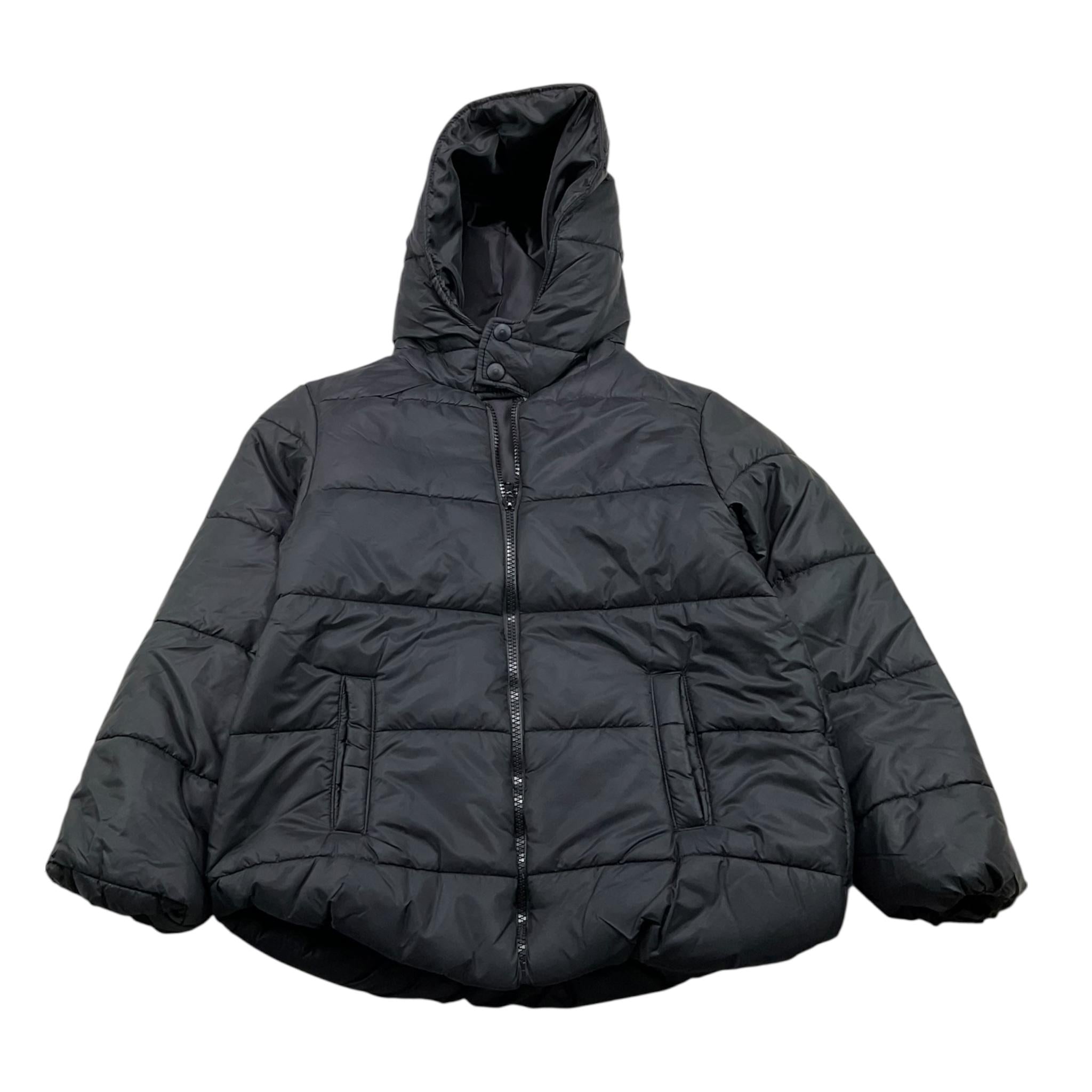 NEVER TOO giubbino tinta unita con cappuccio Nero per Bambino NT1430B NERO NEVER TOO 