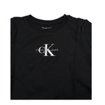 Calvin Klein T-Shirt Girocollo Tinta Unita con Stampa per Bambino IG0IG014700XX NERO CALVIN KLEIN 