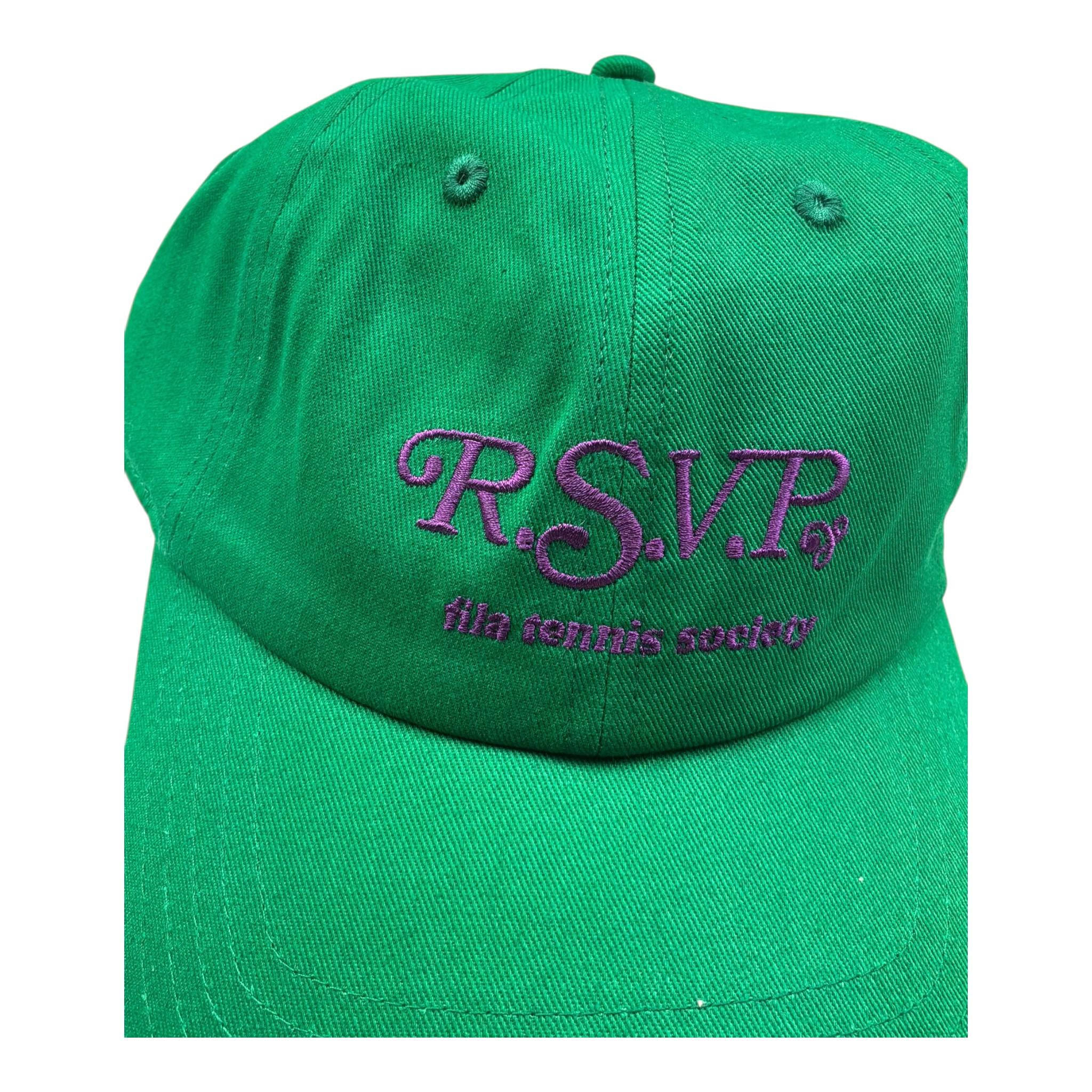 Fila Cappello Tinta Unita con Logo per Bambino FCU0149 VERDE FILA 