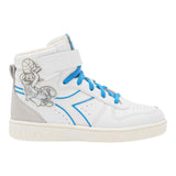 DIADORA sneakers tinta unita con stampa e lacci Bianco per Bambino 501179576 BIANCO DIADORA 