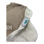 Trussardi Felpa Chiusa Girocollo Tinta Unita per Bambino TBP26158FE BEIGE TRUSSARDI 
