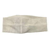 Light Colors Solid Color Headband With White Flower Applique For Newborn