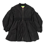 ELISABETTA FRANCHI giubbino tinta unita modello largo Nero per Bambina EFGB100 NERO ELISABETTA FRANCHI 