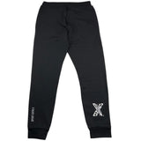 DSQUARED2 pantalone tuta tinta unita con stampa logo Nero per Bambino DQ2527X NERO DSQUARED2 