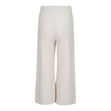 CAFFE' D'ORZO pantalone modello a palazzo tinta unita con elastico in vita Panna per Bambina ZV6A60 PANNA CAFFE' D'ORZO 