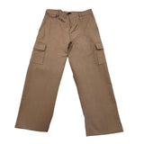 I'M Brian Solid Color Pants With Adjustable Waist Sand For Boys