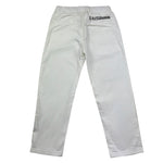 Daniele Alessandrini Pantalone Tinta Unita con Elastico In Vita per Bambino 1235P00262 BIANCO DANIELE ALESSANDRINI 
