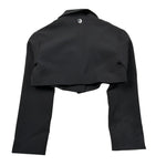 Imperial Giacca Tinta Unita Modello Crop per Bambina JB19132G75 NERO IMPERIAL 