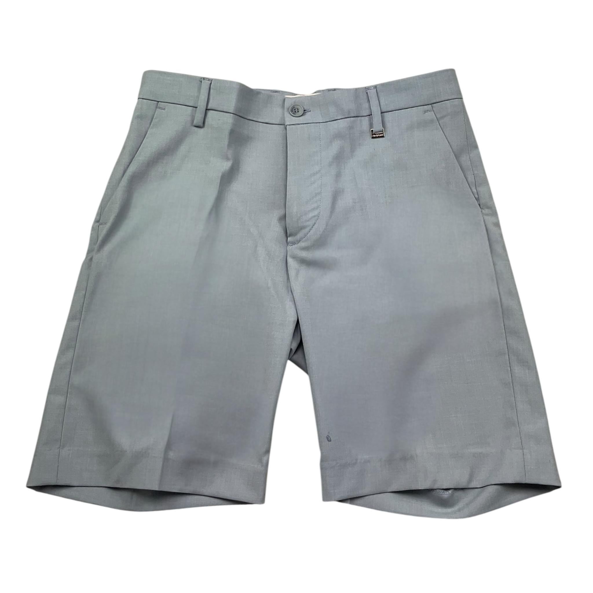 I'M Brian Bermuda Tinta Unita con Girovita Regolabile per Bambino BE3259J AZZURRO I'M BRIAN 