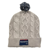 CESARE PACIOTTI cappello tinta unita con logo Grigio per Neonato CAP3325BN GRIGIO CESARE PACIOTTI 