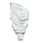 Fun & Fun Body Tinta Unita Monospalla per Bambina FNCJBD16379 BIANCO FUN & FUN 