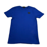 F**K T-Shirt Girocollo Tinta Unita con Stampa per Bambino FJ2450038RY BLU F**K 