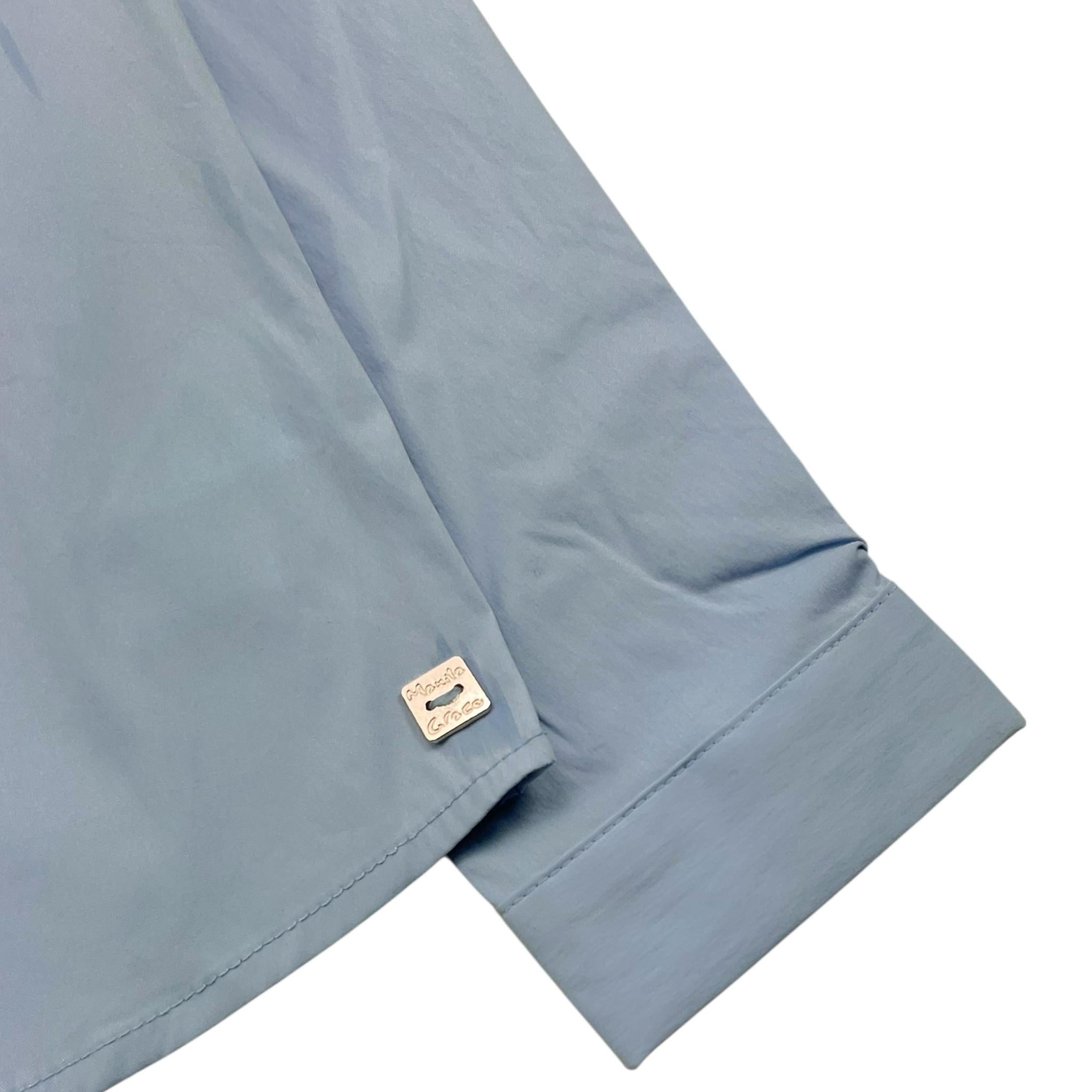 MANILA GRACE camicia tinta unita manica lunga Azzurro per Bambina MFBF24S222 AZZURRO MANILA GRACE 