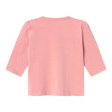 NAME IT shirt tinta unita girocollo con stampa Rosa per Neonata 13225379 ROSA NAME IT 