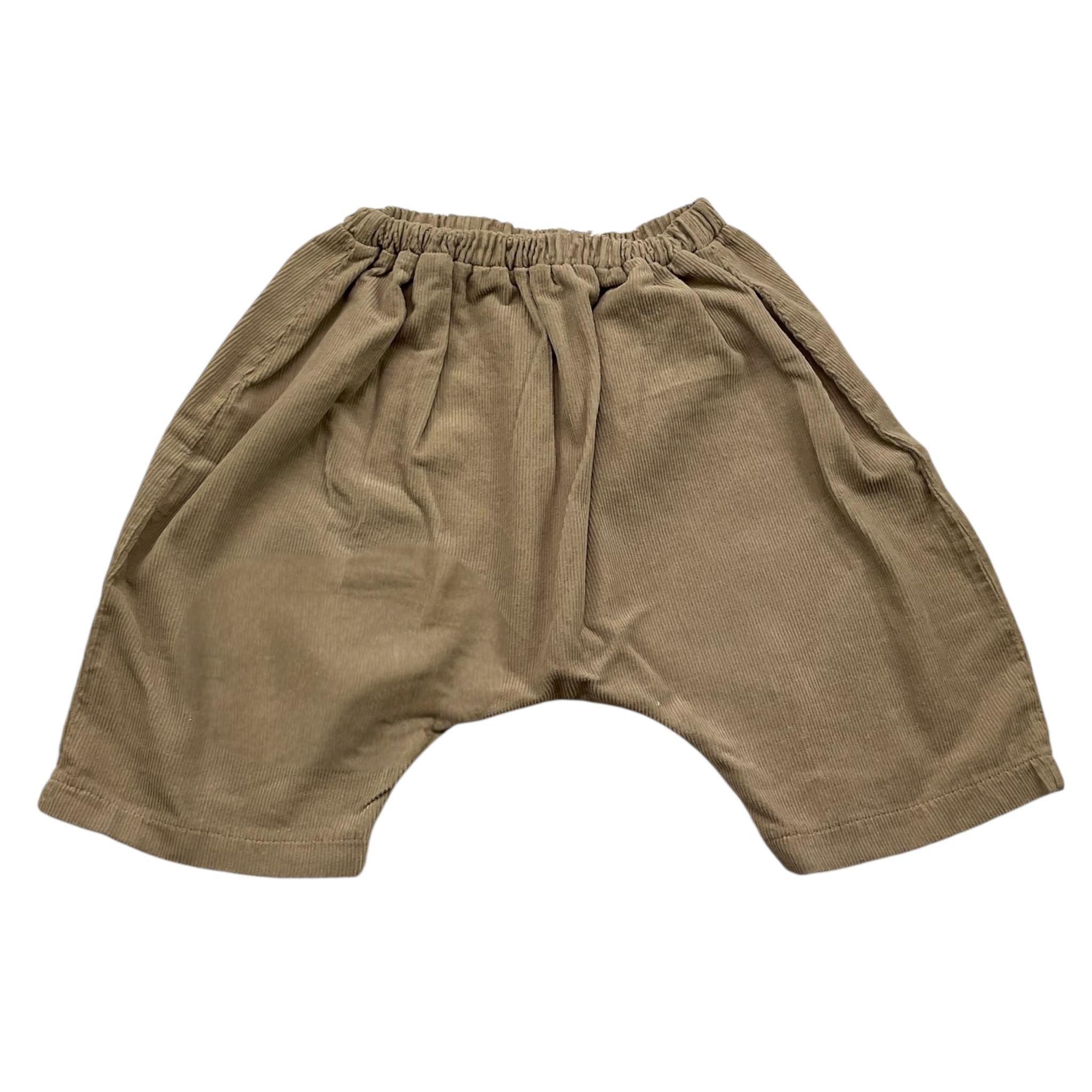 ZERO AMPERE bermuda tinta unita con elastico in vita Fango per Neonato DAVID FANGO ZERO AMPERE 