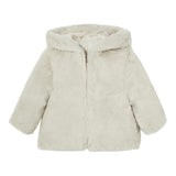 MAYORAL giubbino reversibile tinta unita con zip e cappuccio Panna per Neonata 2480X PANNA MAYORAL 