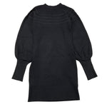 FUN & FUN abito girocollo tinta unita con applicazioni Nero per Bambina FCJDR00088 NERO FUN & FUN 